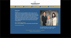 Desktop Screenshot of presidiosurgical.com
