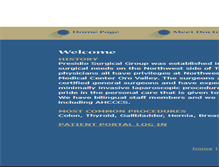 Tablet Screenshot of presidiosurgical.com